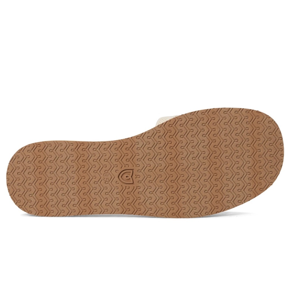 Rothy's Cream and Tan Slide Sandals - Picture 4 of 6